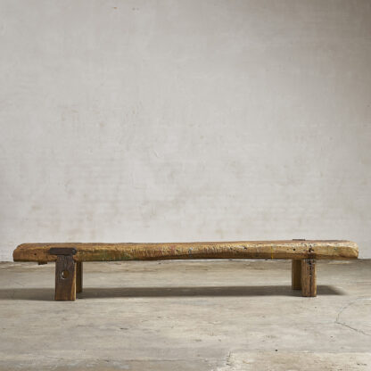 Table basse primitive banc bench