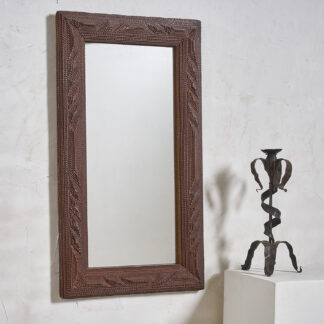 miroir tramp art