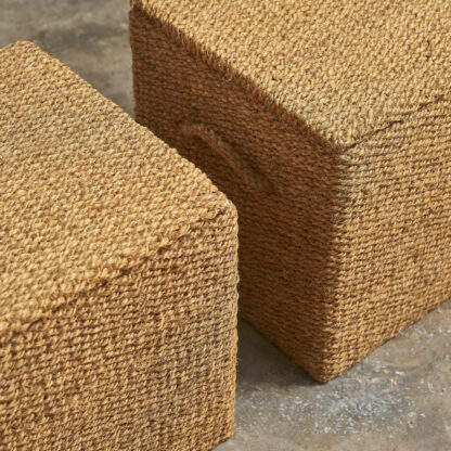 malle en sisal corde