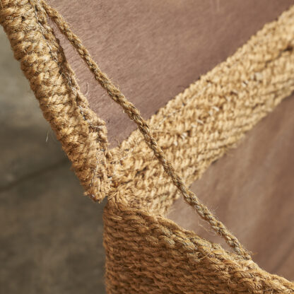 malle en sisal corde